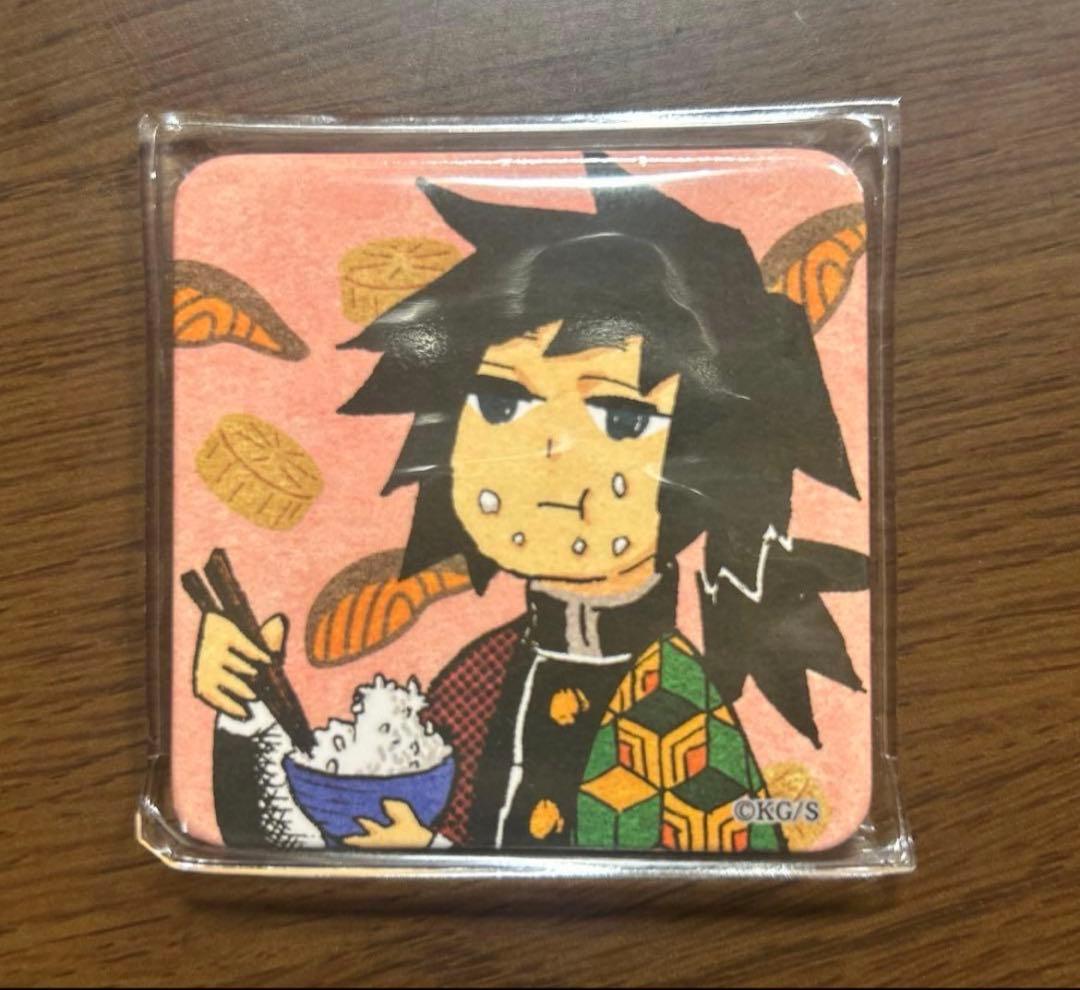 鬼滅の刃 缶バッジ 缶バッジ スクエア アナザーカラー 冨岡義勇