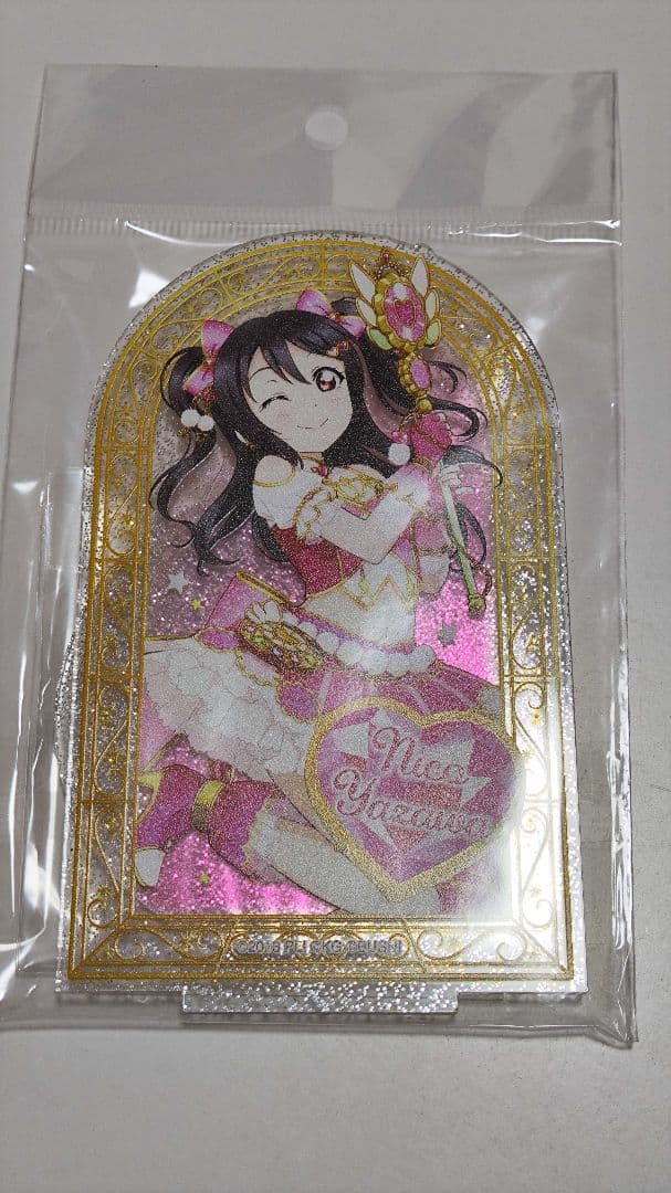矢澤にこ キラッとアクリルスタンド ホログラム 缶バッジ 色紙