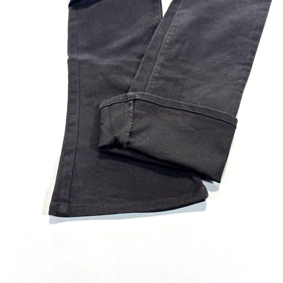 パーリーゲイツ　0/S ロングパンツ　オールシーズン　チャコール　ワッペン