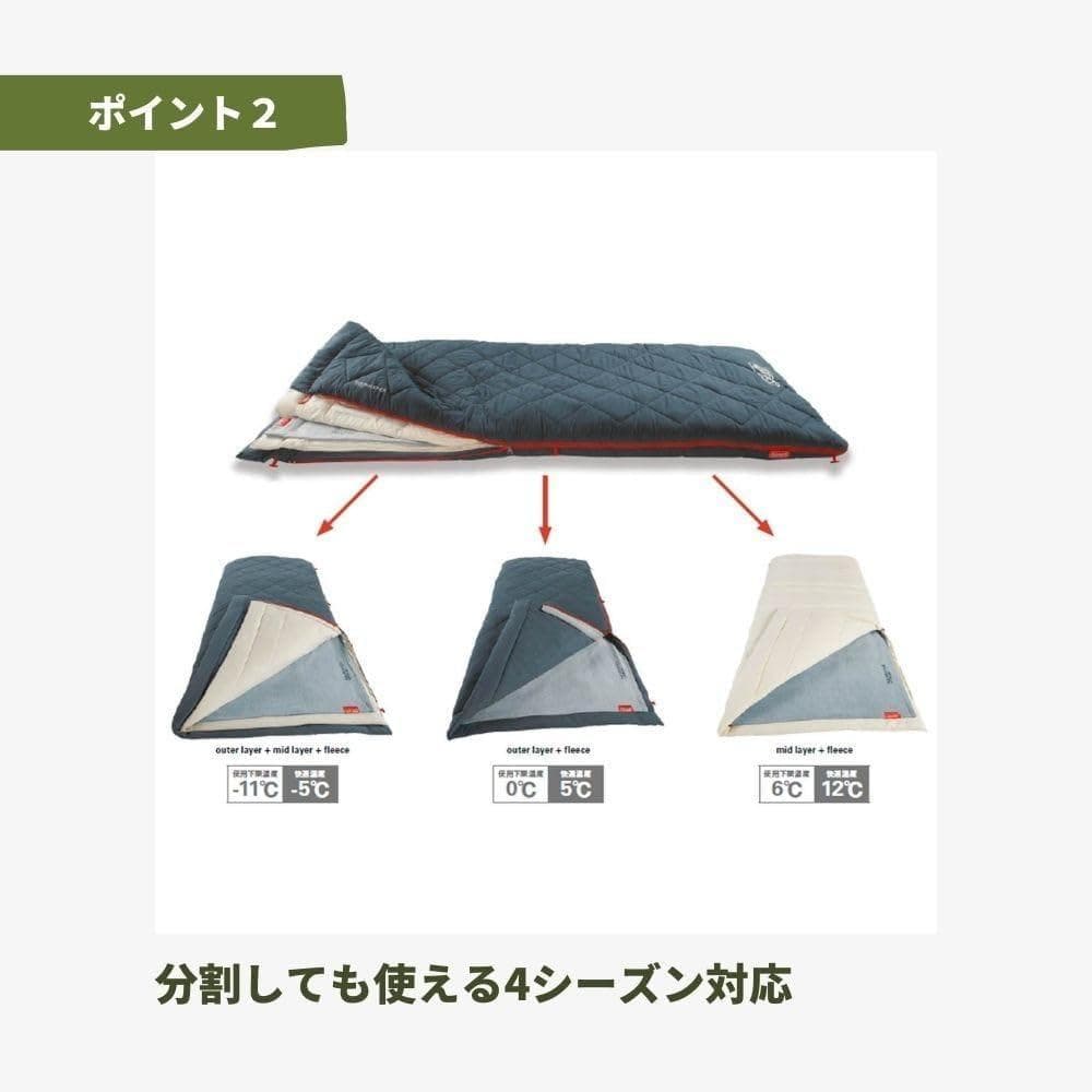 ネイビー シングルシュラフカバー キルティング