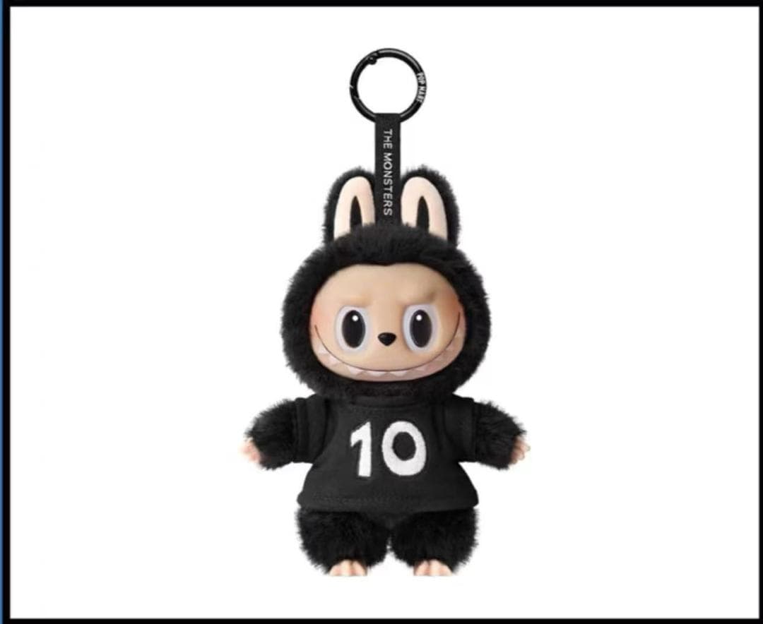 POPMART正規品 LABUBU 10周年記念会场限定 ぬいぐるみキーホルダー
