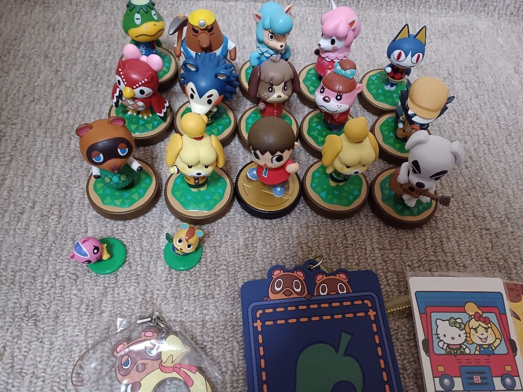どうぶつの森 amiibo フィギュア 15体まとめ売り　サンリオ amiibo