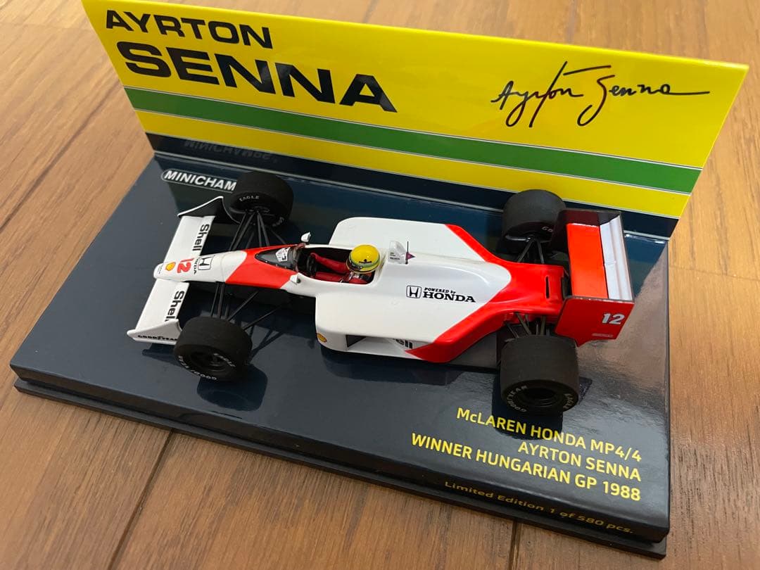 1/43 マクラーレンMP4/4 A.セナ 1988/ハンガリーGP