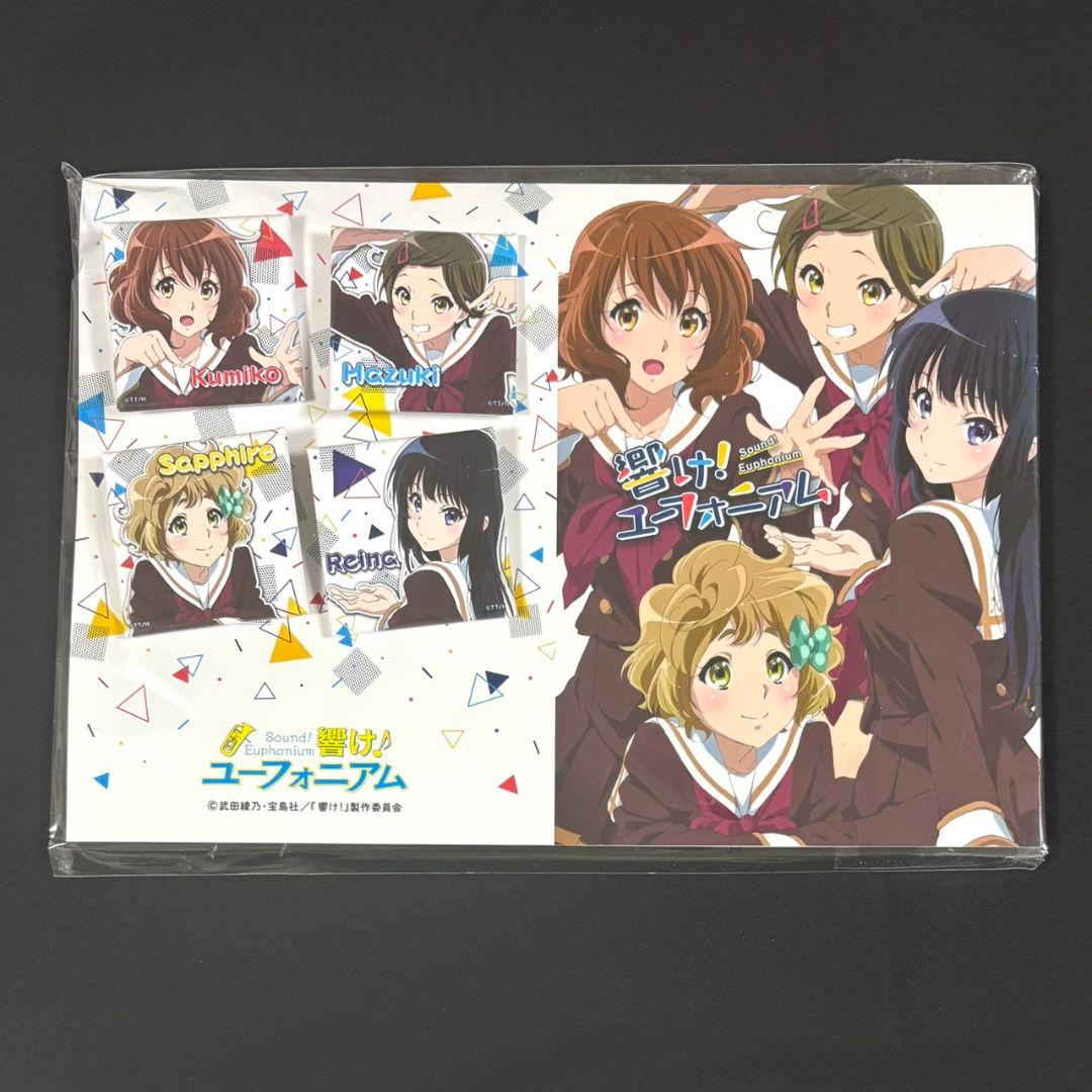 響け!ユーフォニアム　C93　缶バッジ　黄前久美子　加藤葉月　川島緑輝　高坂麗奈