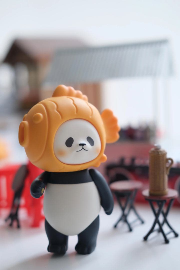 Planet Bear たい焼きパンダPanpan 背中にサイン有り