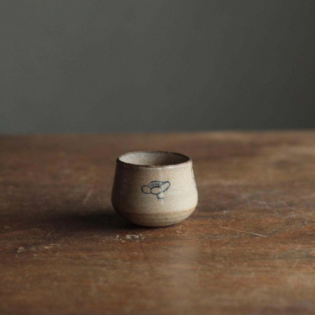 塩笥形 盃 ぐい呑み 酒器 No.2 古道具 アンティーク