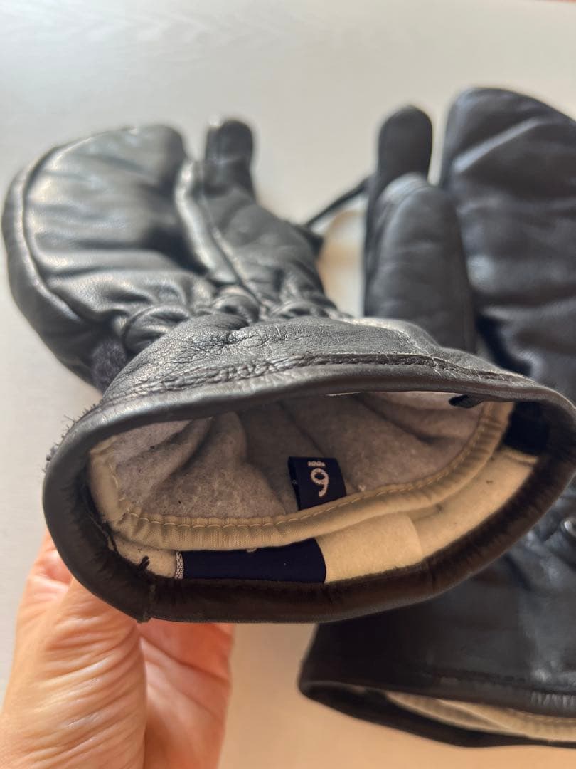 【美品】スノーボード・グローブ・HESTRA 3-Finger フルレザー