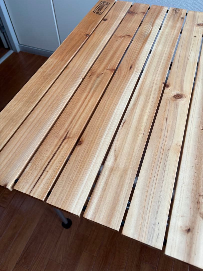 Coleman コールマン ナチュラルウッドロールテーブル（110）