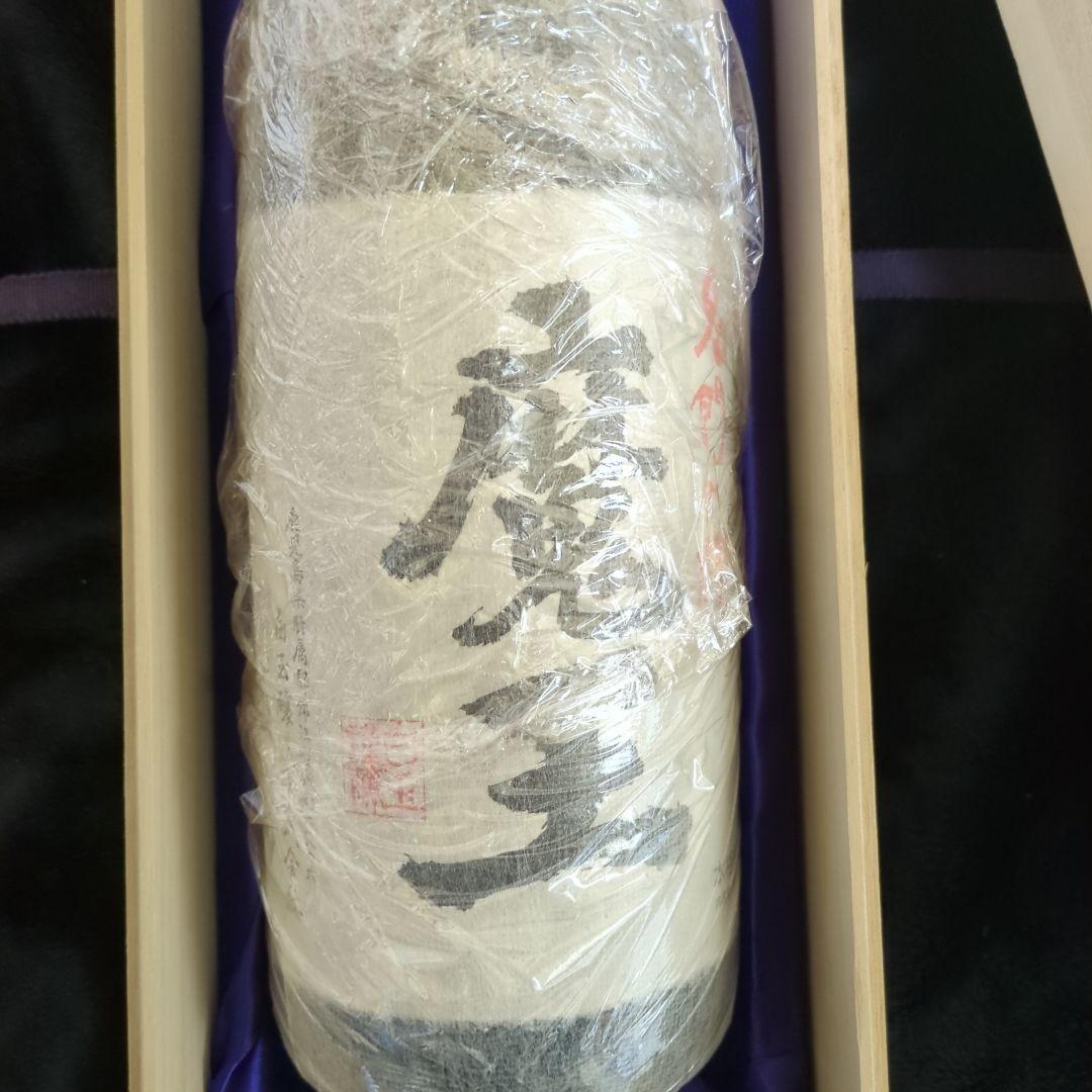 本格焼酎　魔王 1800ml 桐箱入り 白玉醸造　新品未開封