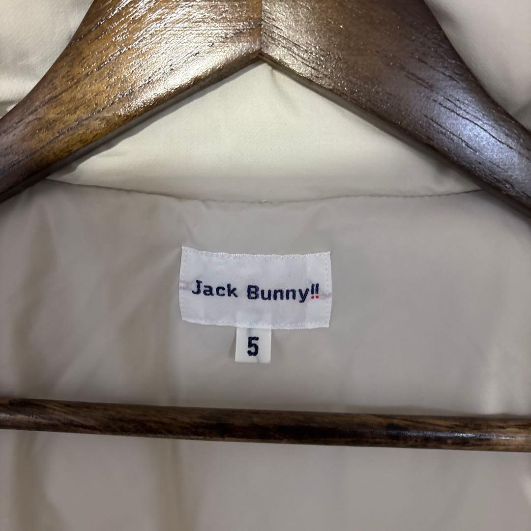【美品】Jack Bunny!! リップタフタ ダウンジャケット 2wayベスト
