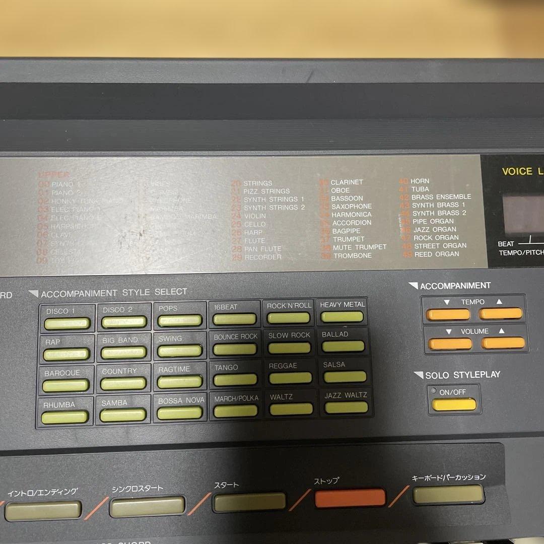 【動作確認済・送料込み】YAMAHA PSR-38 電子キーボード