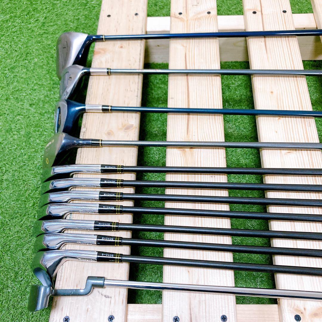 M4.ミズノ　初心者オススメ　ゴルフクラブ　メンズセット　右利き　12本