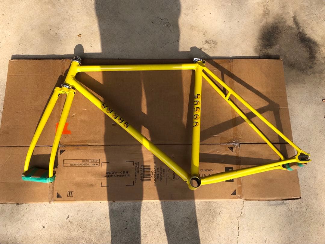 Vogue イエロー ピストフレーム 510mm