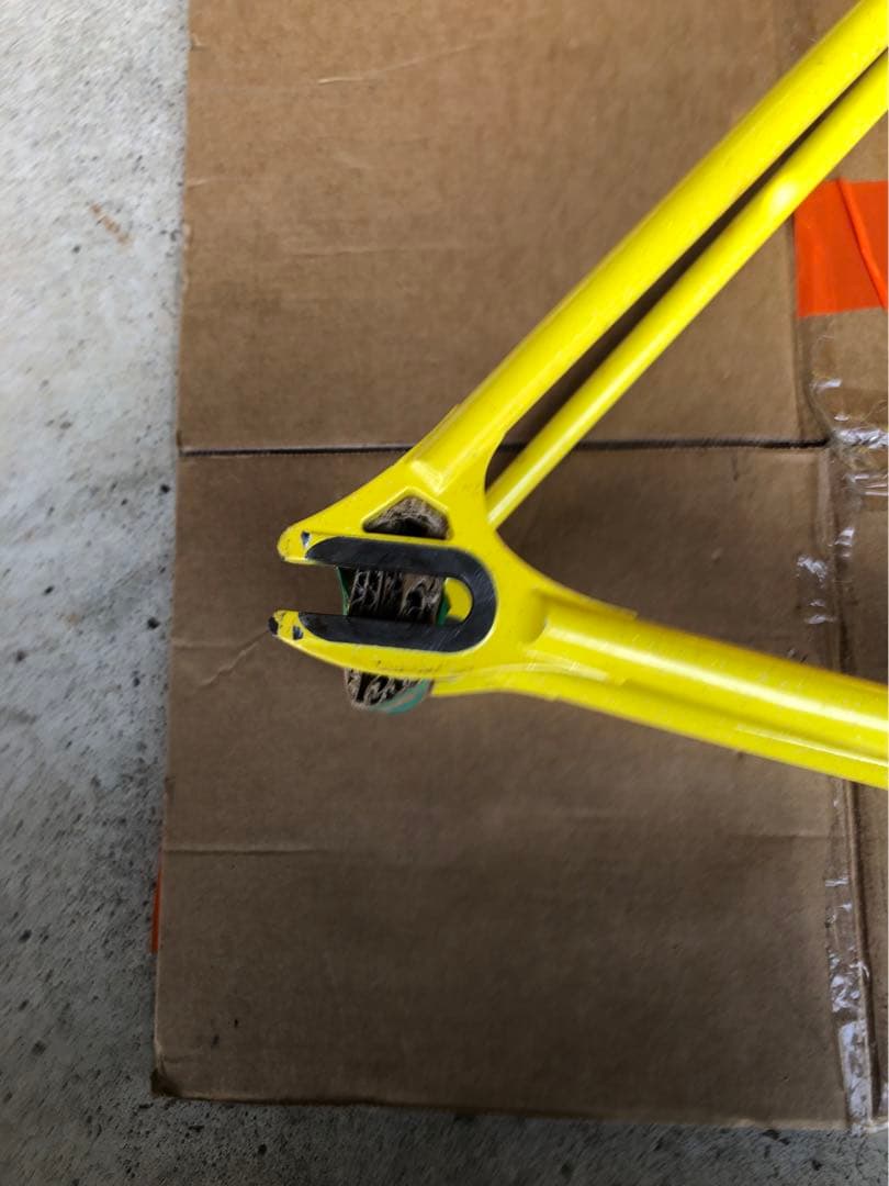 Vogue イエロー ピストフレーム 510mm