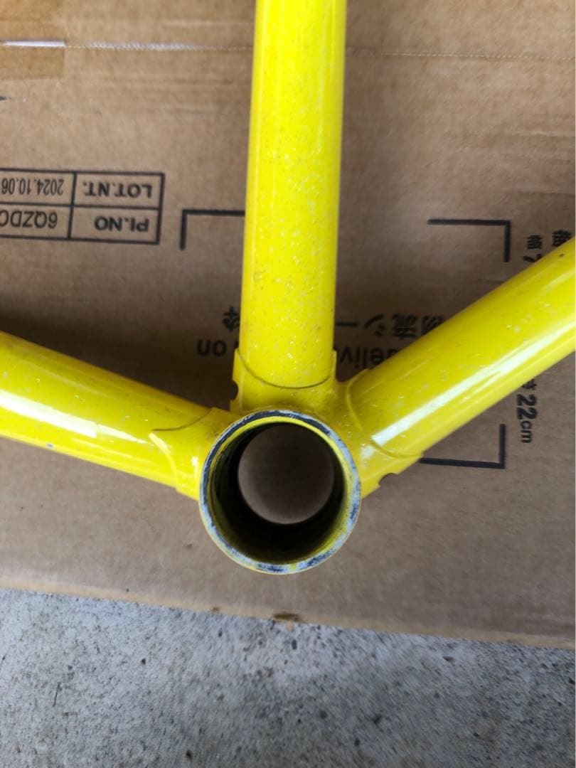 Vogue イエロー ピストフレーム 510mm