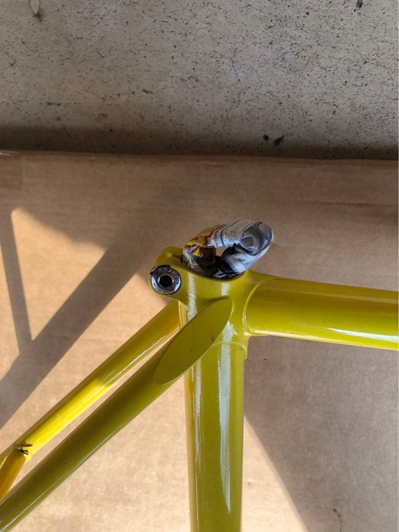 Vogue イエロー ピストフレーム 510mm