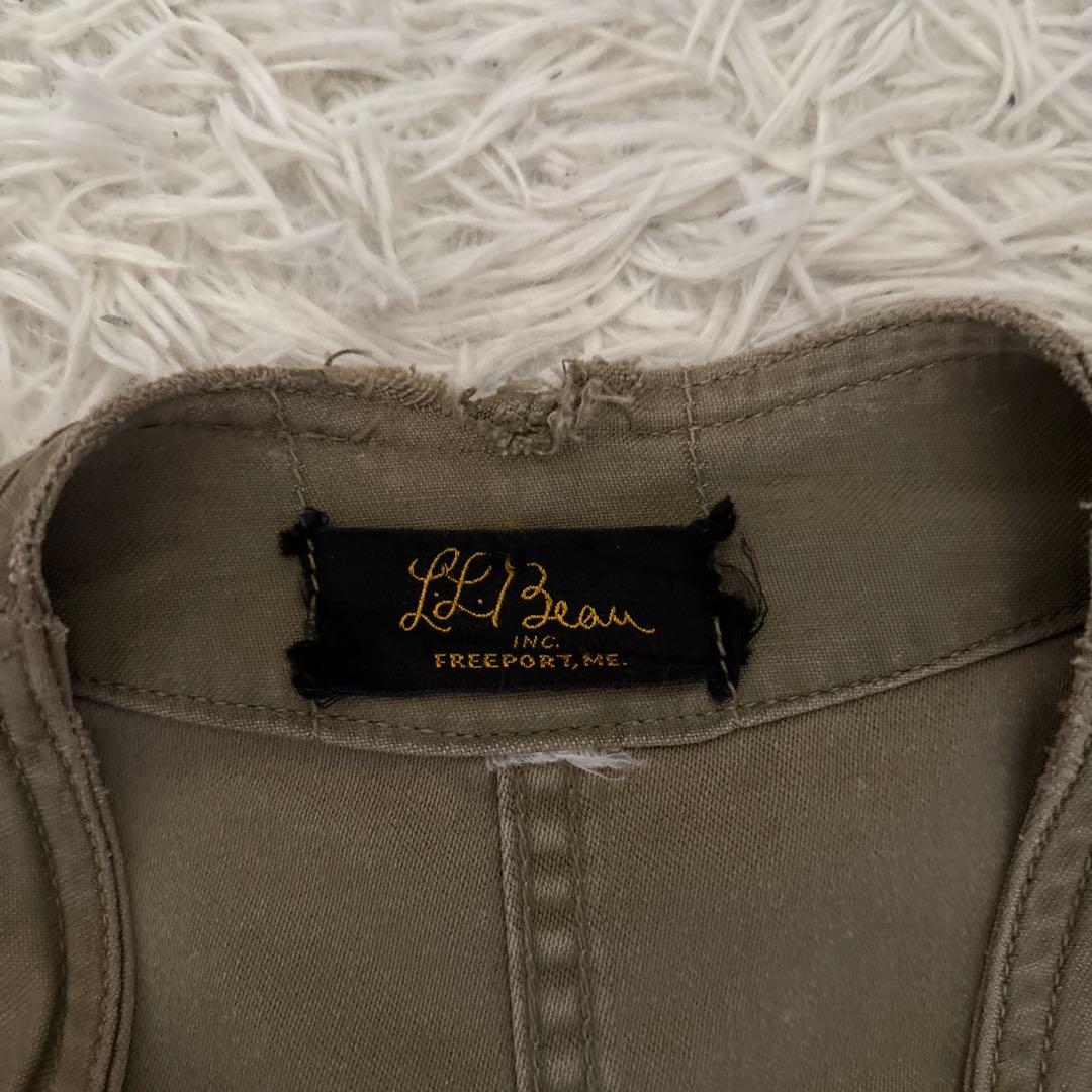 50s エルエルビーン LL BEAN フィッシングベスト ビンテージ