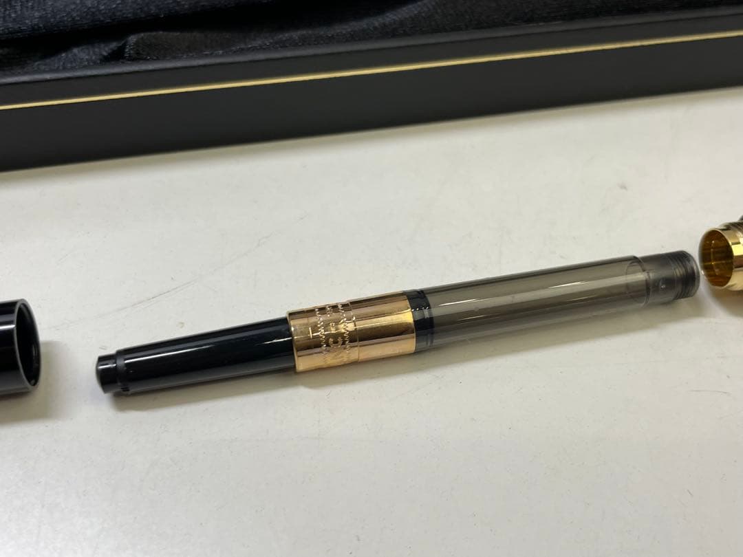 【MONTBLANC/モンブラン】未使用品　万年筆　14K 金　美品　インク付