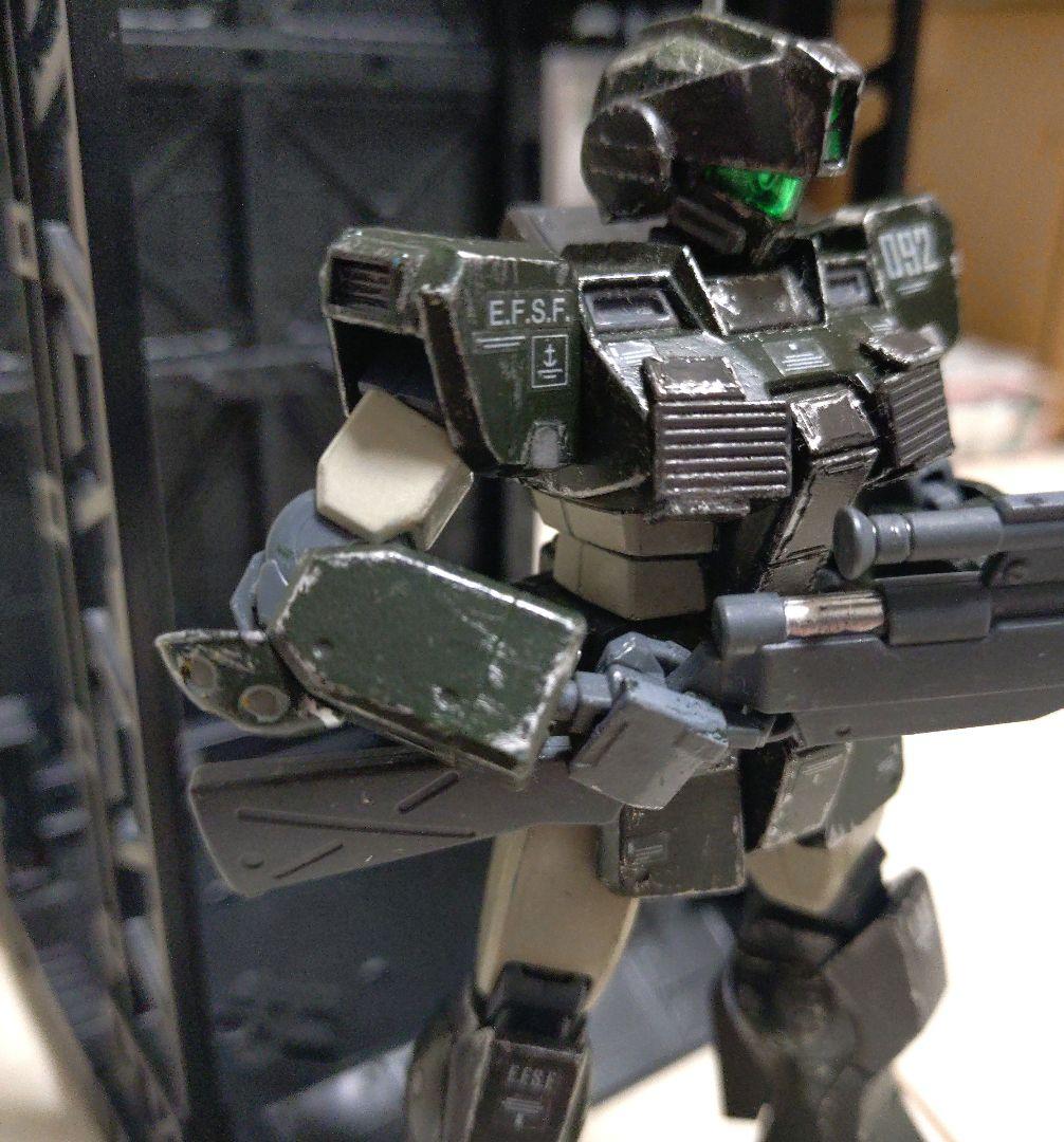 〚塗装完成品〛1/144 RGM-79SP 　ジムスナイパーⅡ（密林仕様）