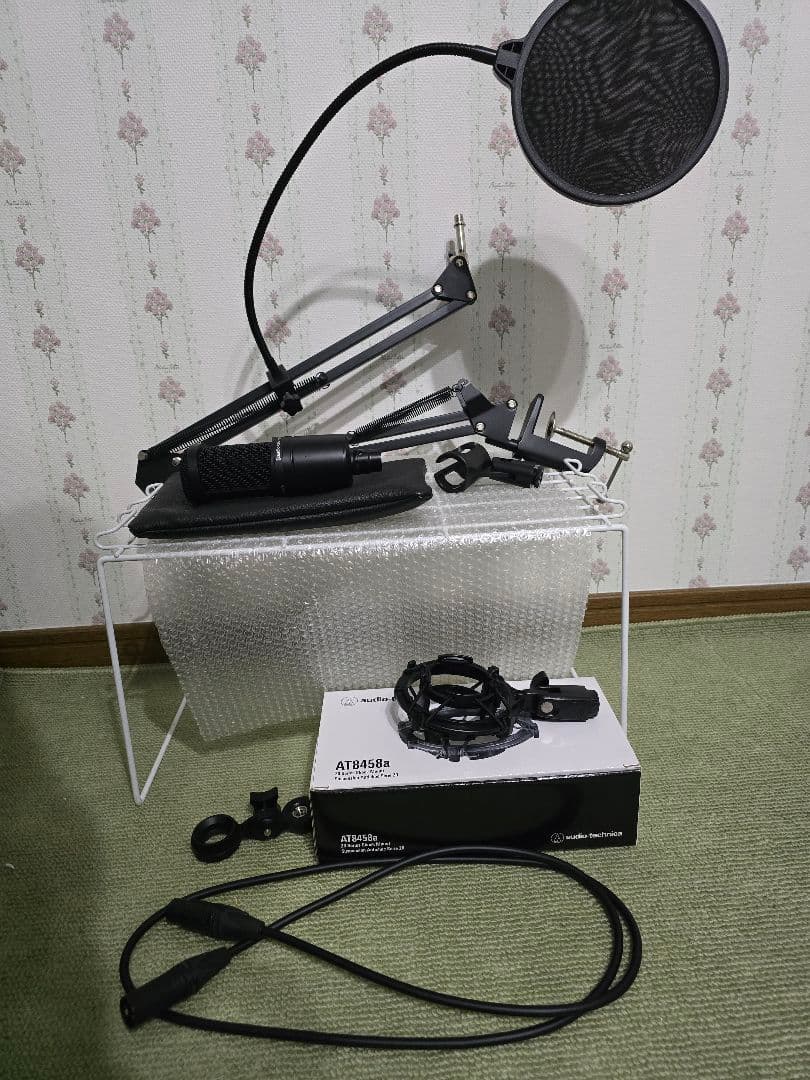 audio-technica AT2020 ＆ AT8458a マイクセット