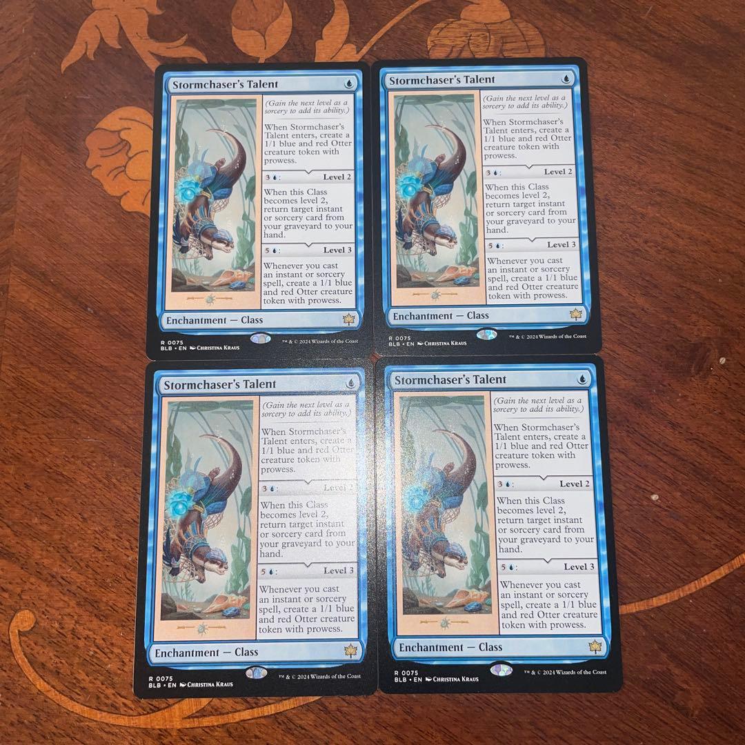 嵐追いの才能　4枚