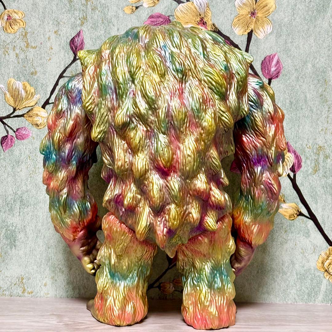 GEEK! 『獣人オメガ 金猿』 カスタム塗装 ソフビ インディーズ 30cm！