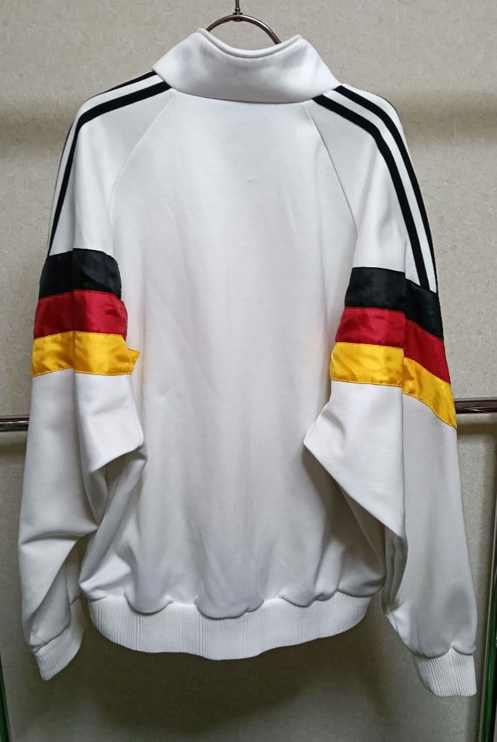 90s! アディダス デサント ドイツ代表 短丈トラックトップ　O