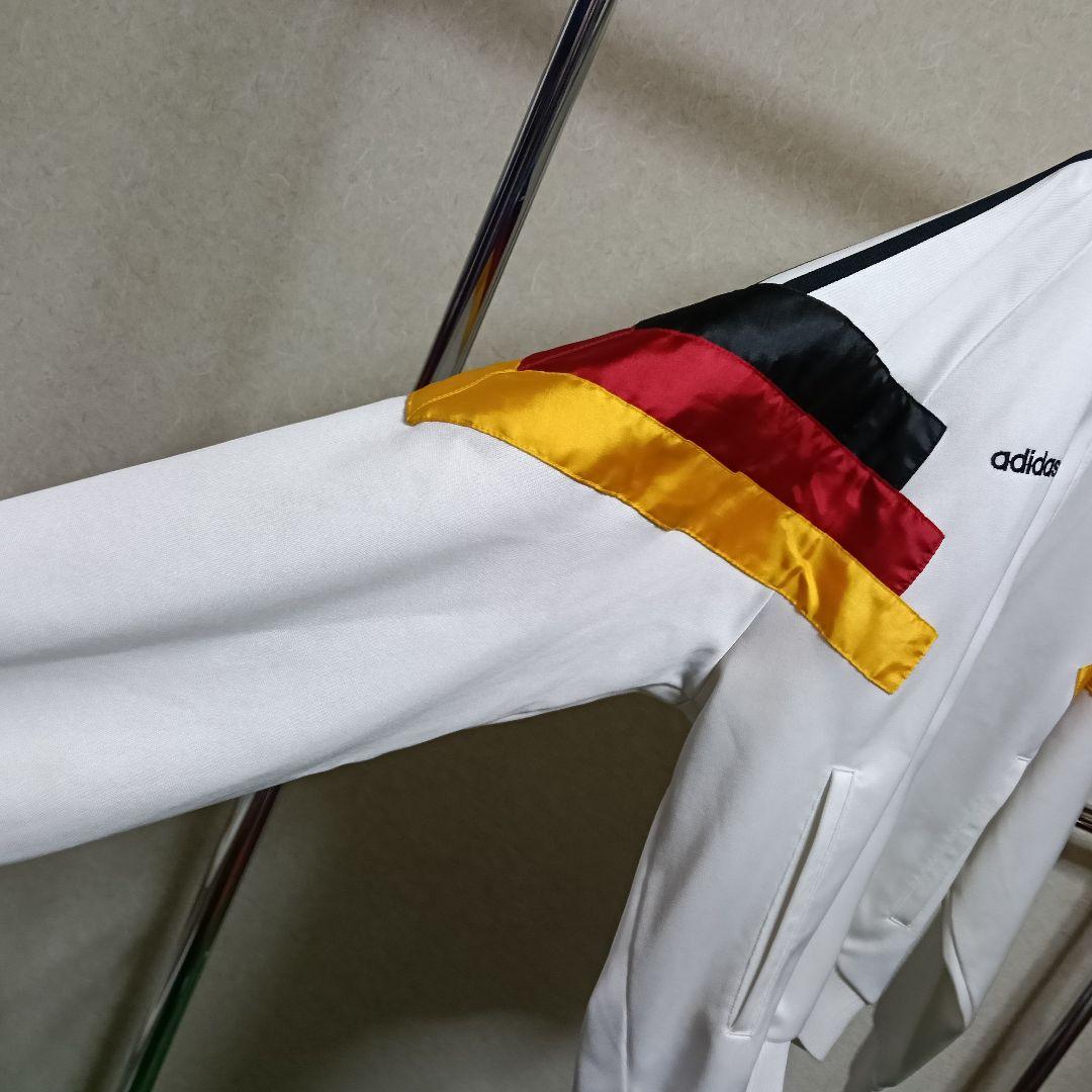 90s! アディダス デサント ドイツ代表 短丈トラックトップ　O