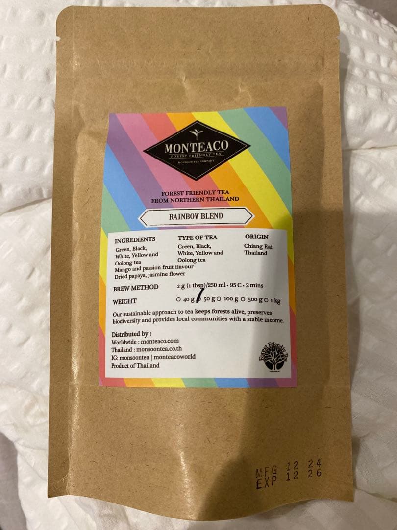 タイの紅茶 Monsoon Tea 4種セット