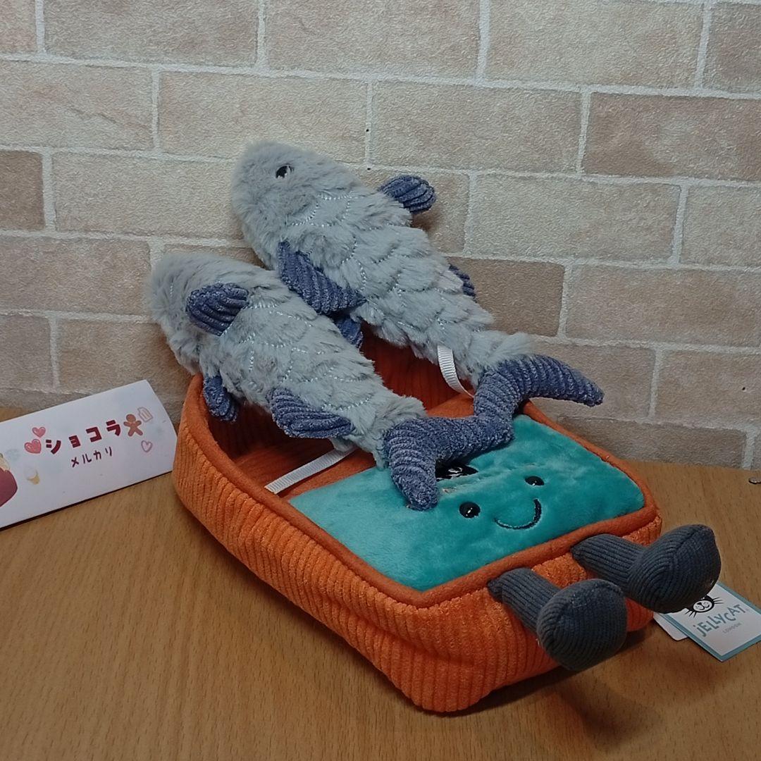  sardine tin オイルサーディン 魚 缶詰 ぬいぐるみ
