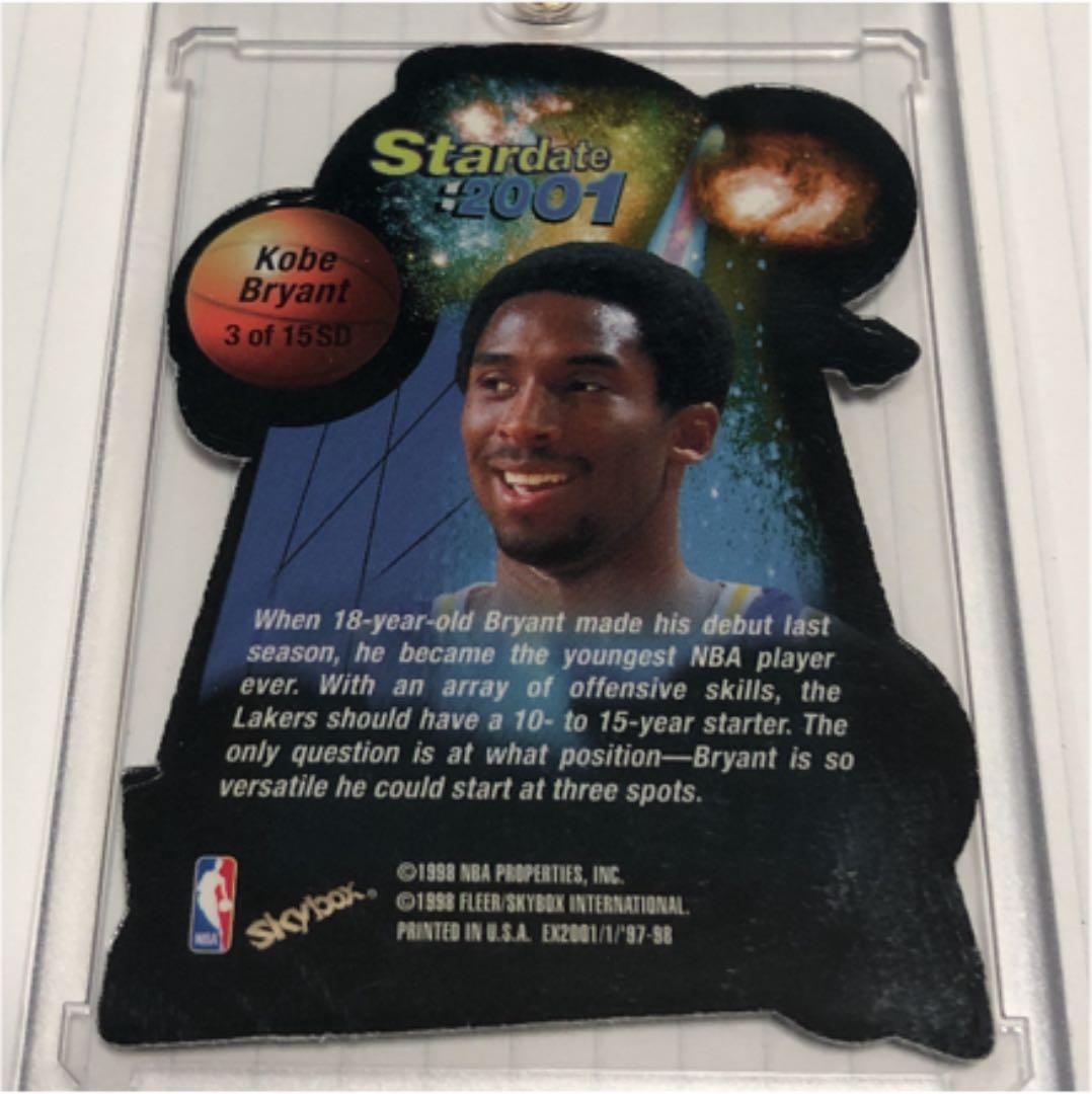 コービー　カード　KOBE EX-2001 Stardate skybox