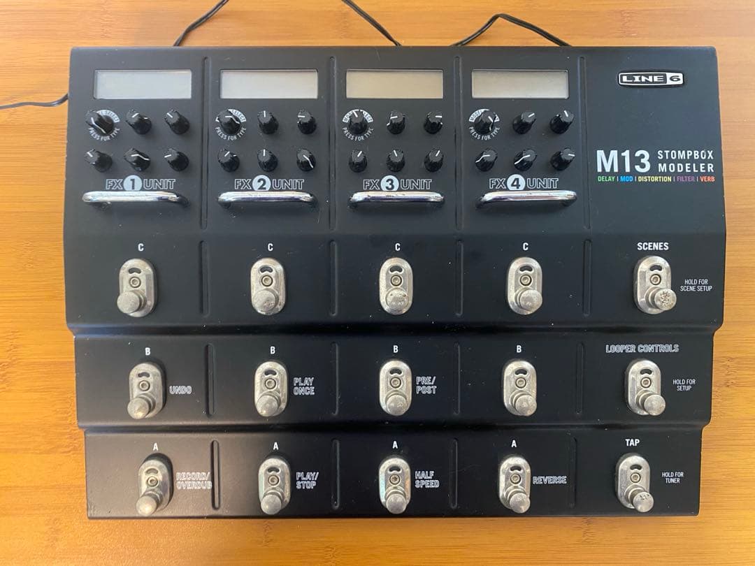 Line 6 M13 ストンプボックスモデラー