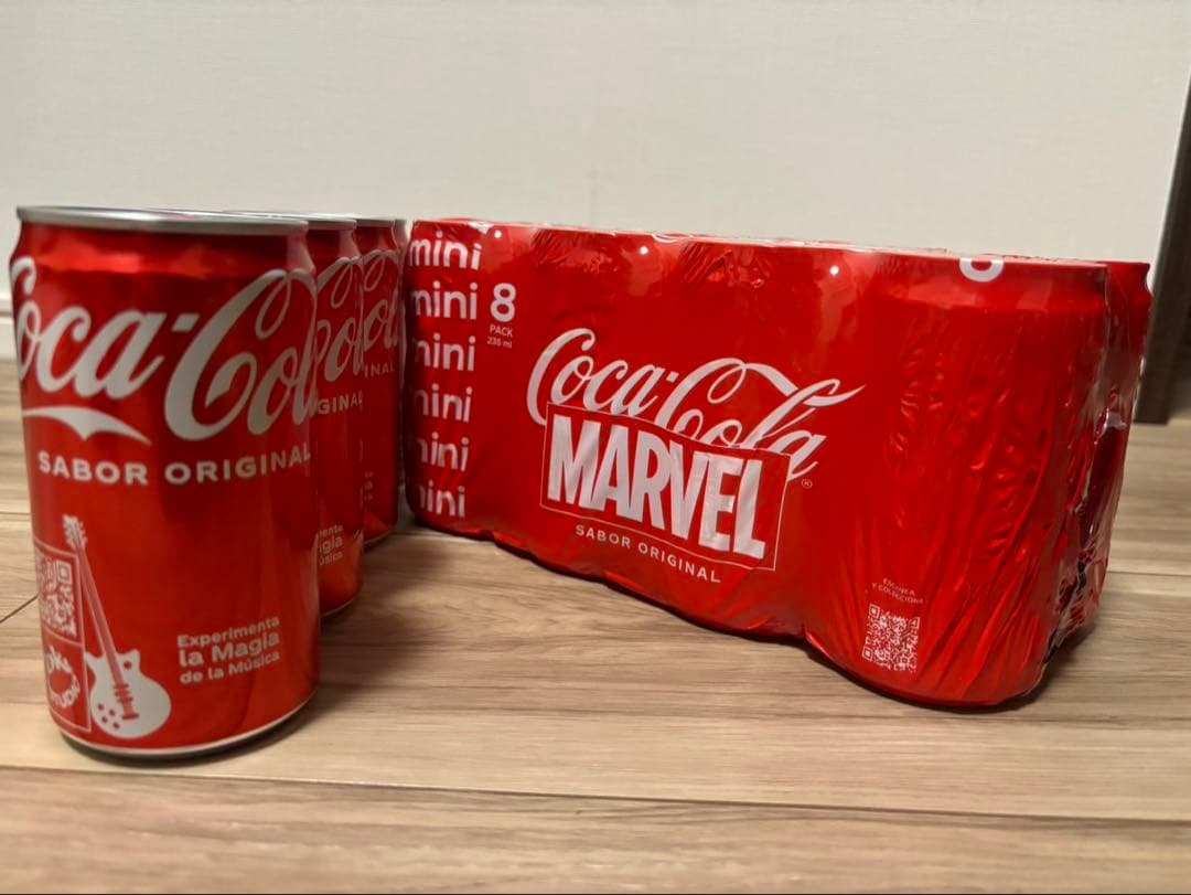 【海外限定】メキシココカコーラ 235ml MARVEL12缶#メキシカンコーラ
