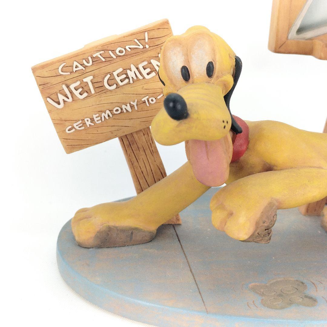 ディズニーストア限定 プルート 写真立て 泥んこ フォトフレーム フィギュア