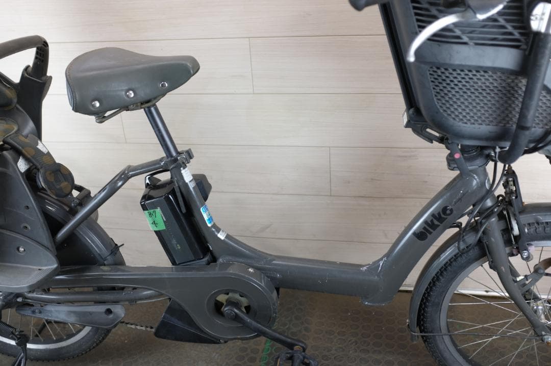 新基準BS Bikke　20インチ　3段　8.7Ah充電器あり