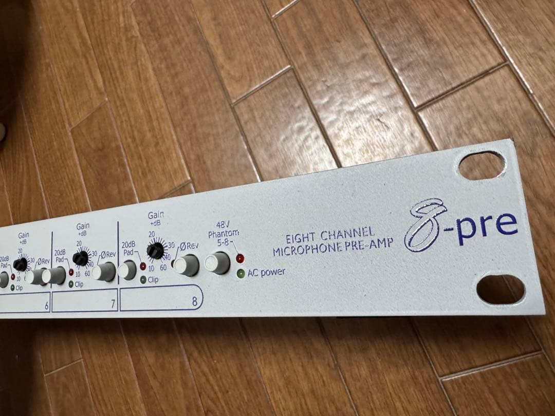 ARX 8-pre 8チャンネルプリアンプ