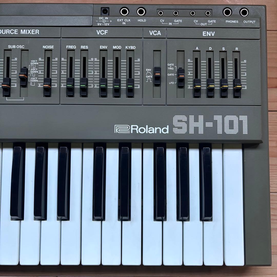 ROLAND SH-101 アナログ・シンセサイザー　完動品