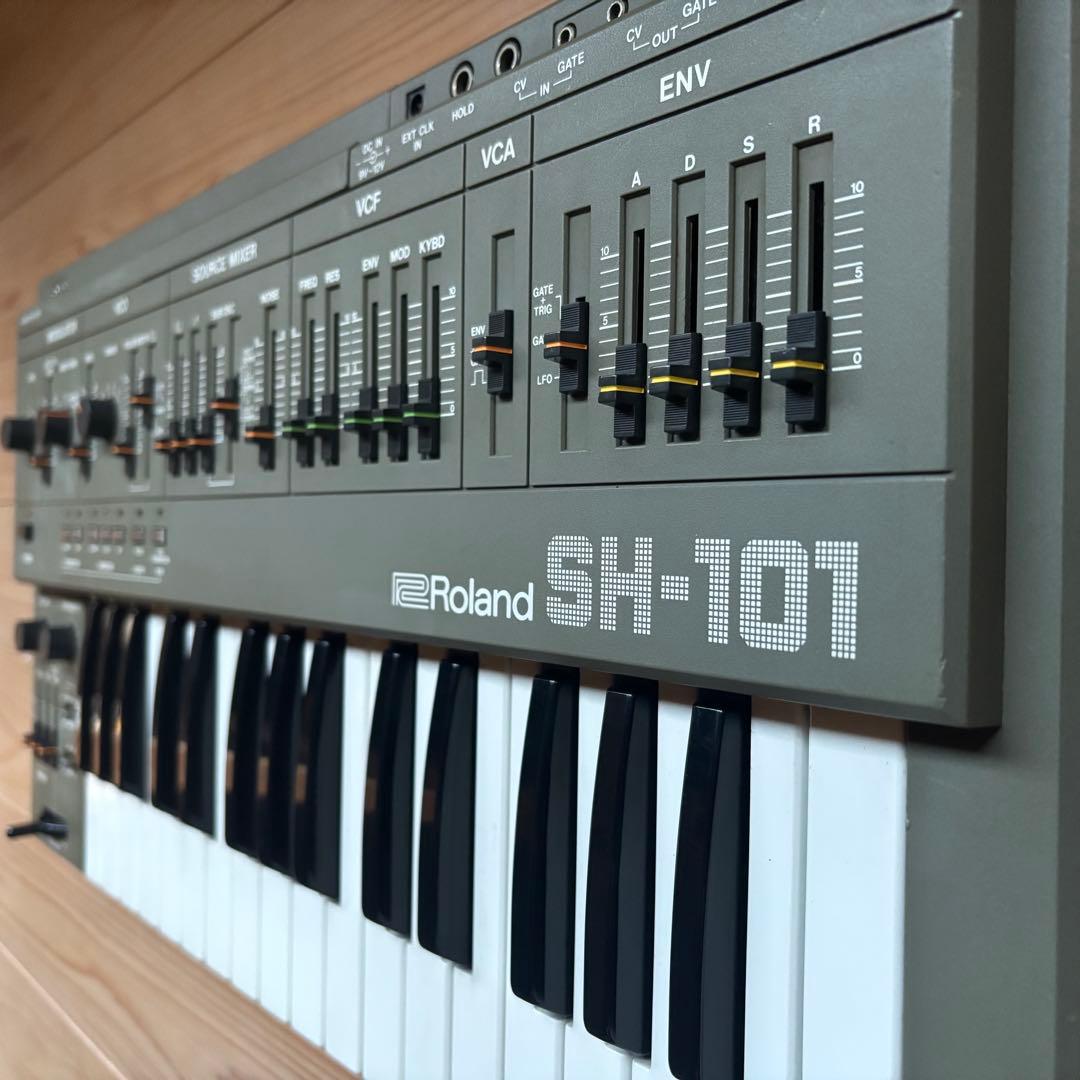 ROLAND SH-101 アナログ・シンセサイザー　完動品