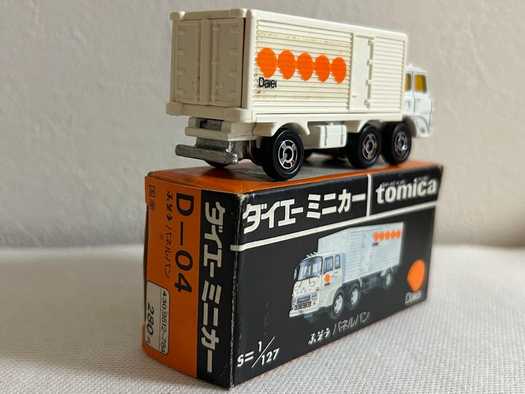 トミカ 日本製 ダイエー特注 ふそうパネルバン