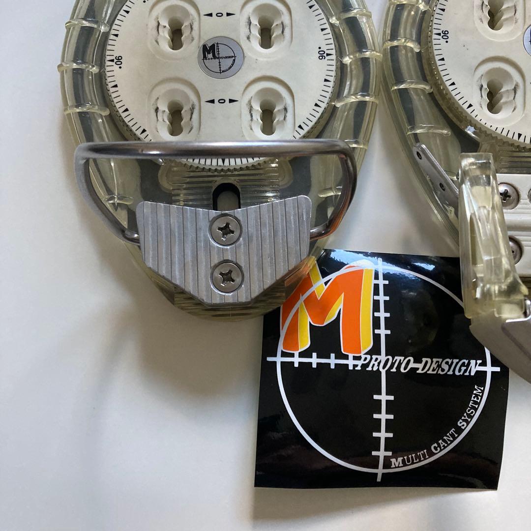 M−プロトデザイン アルペン スノーボード ステップイン バイン