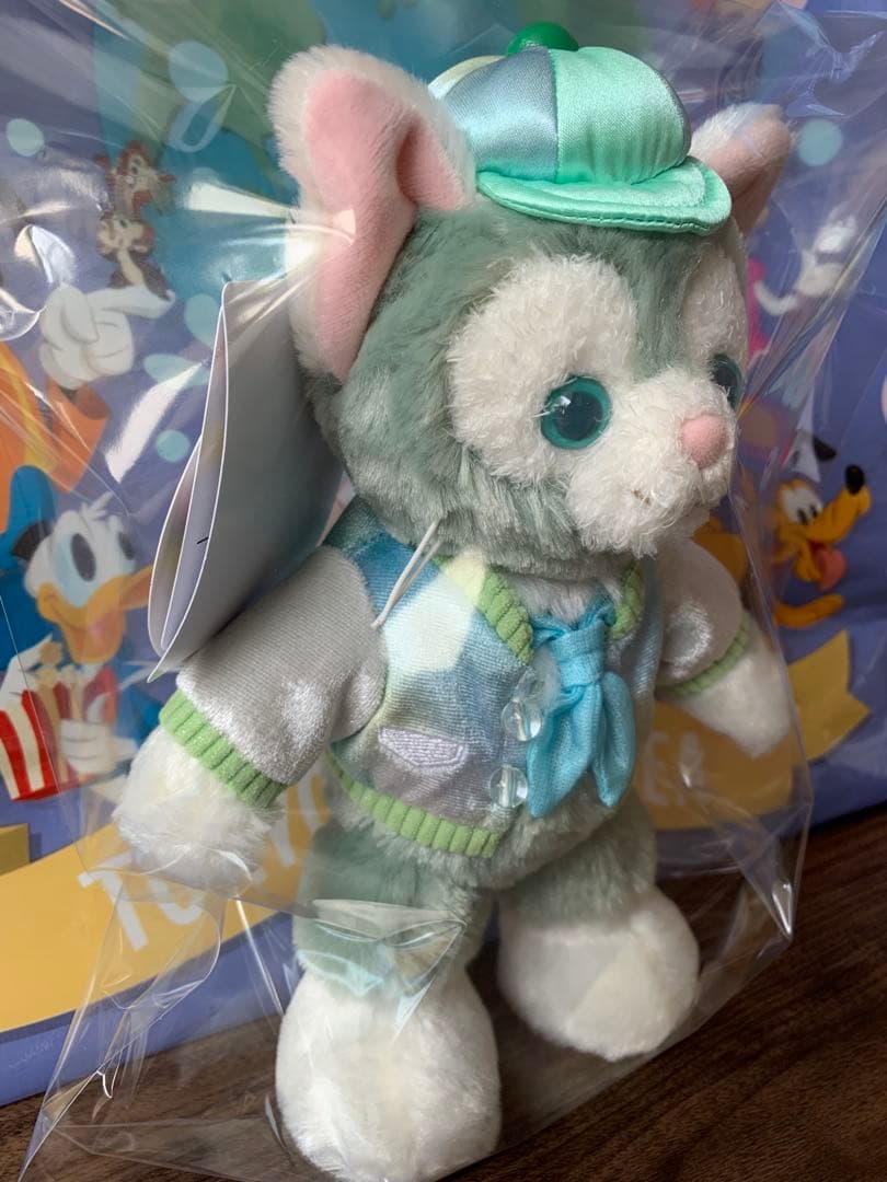 ディズニー　カラフルハピネス　20周年 バケパ　ポージープラッシー ジェラトーニ