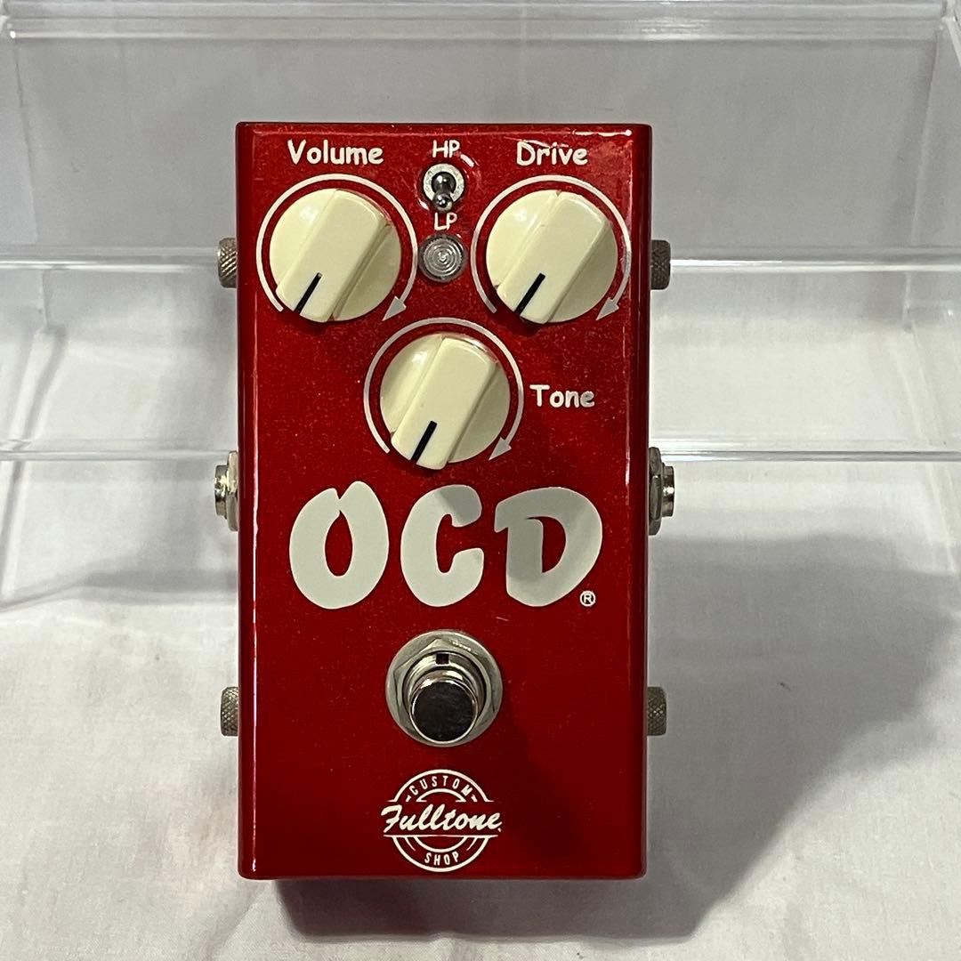ギター Fulltone OCD Custom Shop Candy Apple Red