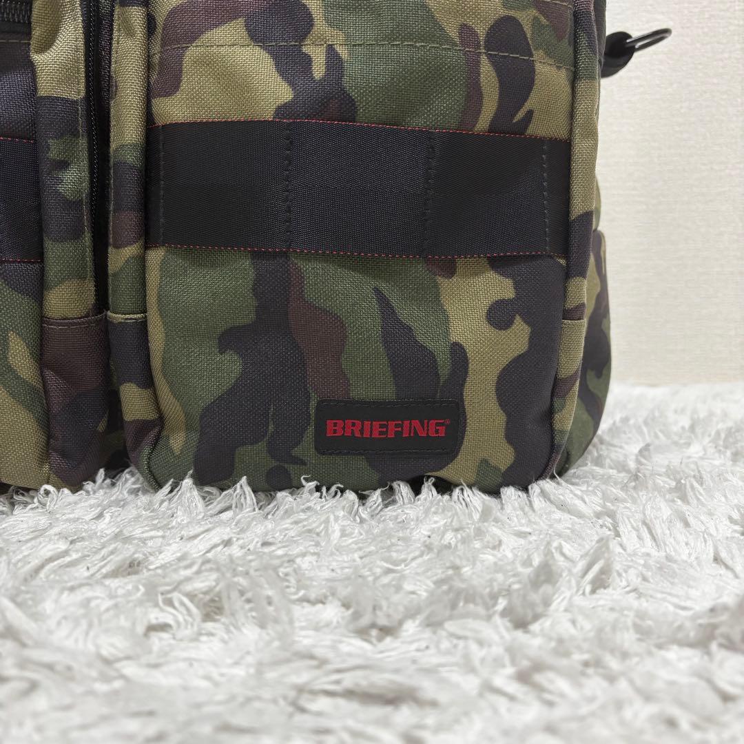 ✨美品✨ブリーフィング BRIEFING ゴルフ ボストンバッグ 迷彩 多機能