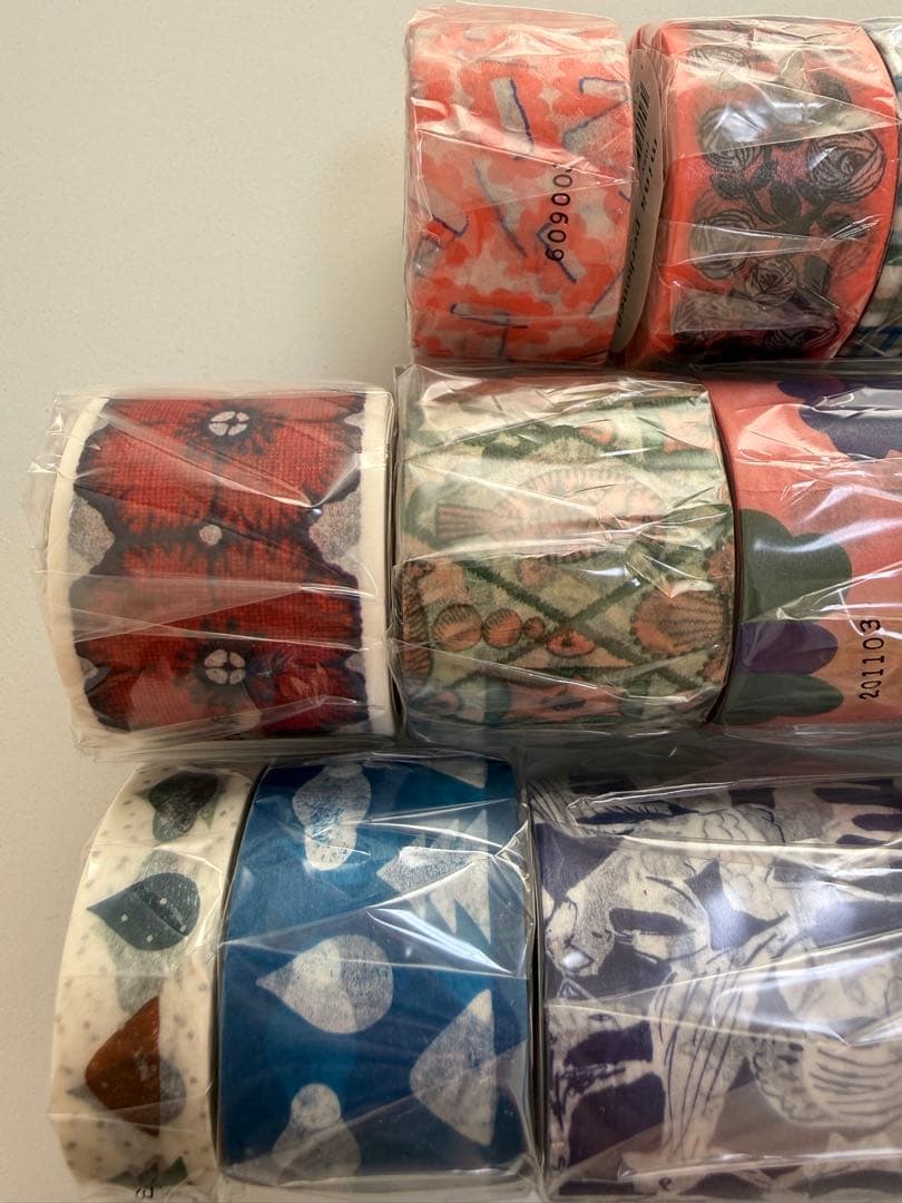 ミナペルホネン マスキングテープ　つづく展　北アルプス国際芸術祭