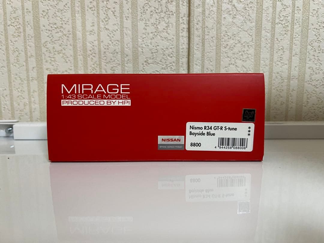 ミニカー 1/43 mirage hpi nismo r34 sTune GTR