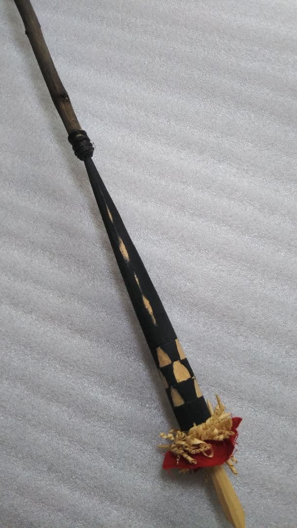 (値下げ)アイヌ民具弓矢セット　クとへペライ