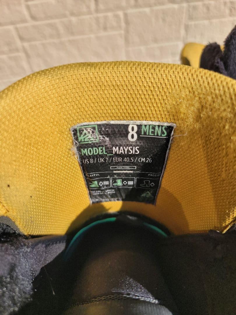 スノーボード K2 maysis 26cm