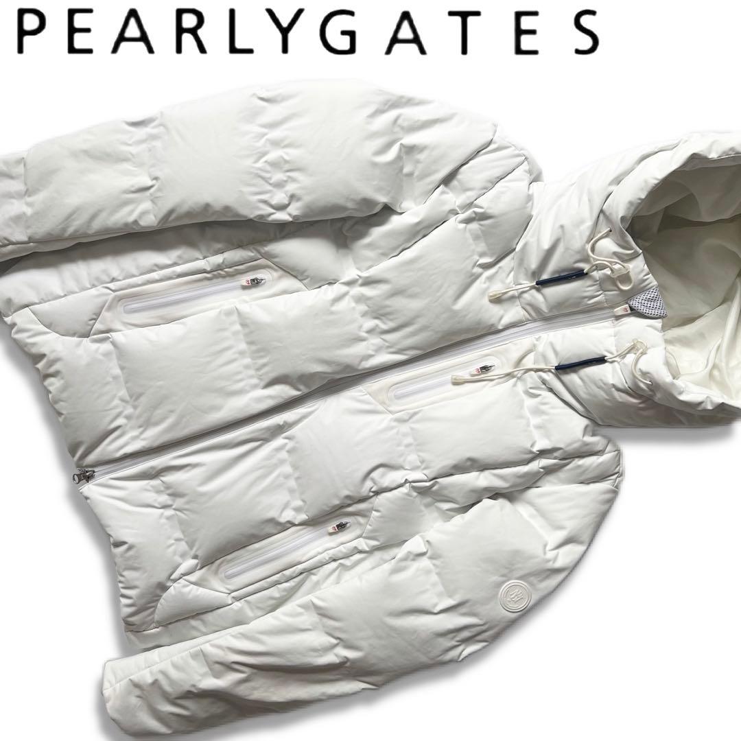 マスターバニー　パーリーゲイツ　ダウンジャケット　中綿　レディース　白　2 L