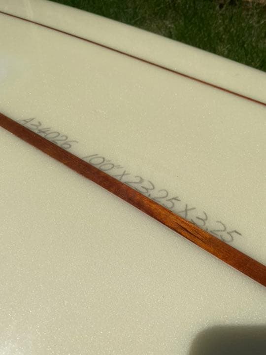 再値下げ　初心者　楽勝テイクオフ　ロングボード(サイズ10)フィン・リーシュ付き