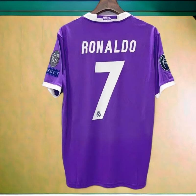 16-17 レアル・マドリード RONALDO 背番号7 半袖 シャツ